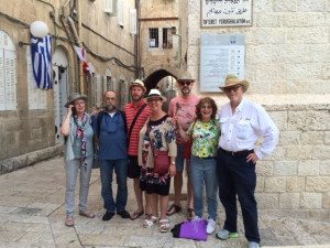 Mussargroep in Jeruzalem 2016